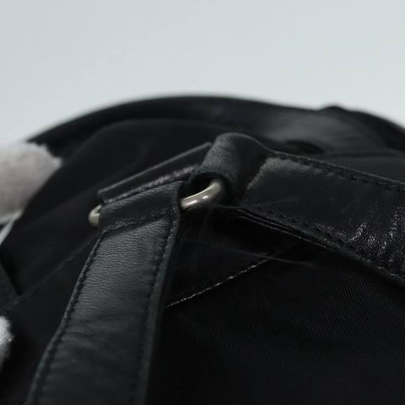 PRADA Backpack Nylon Black Auth 89322 - Picture 8 of 16
